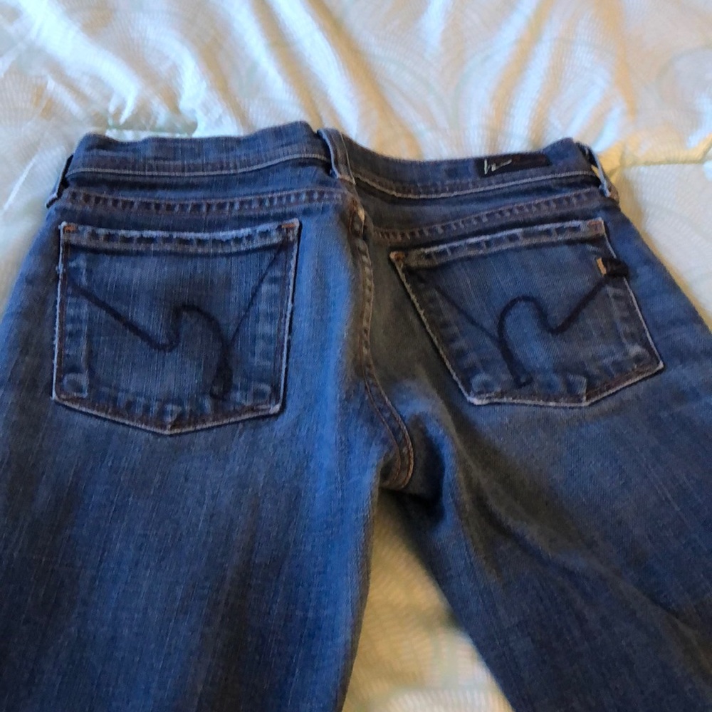 Citizens of humanity low waist flare jeans